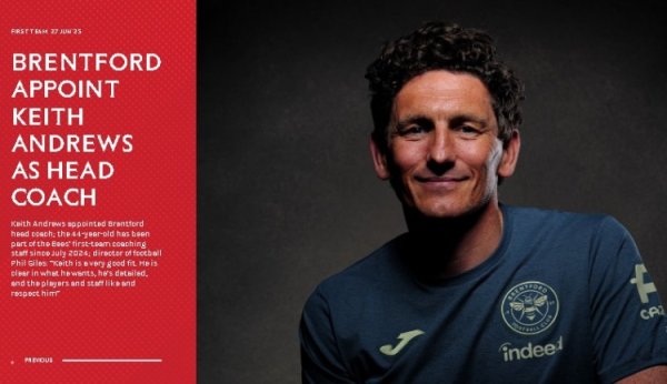 Brentford s new coach: I feel honored to be able to coach the team, and I believe I am fully capable