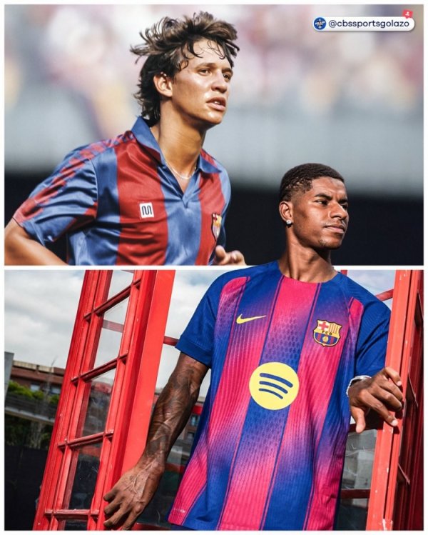 Since 1923, only Ryinkel & Rashford has played for Barcelona