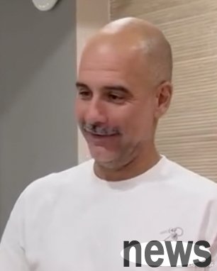 Guardiola has a mustache 🥸