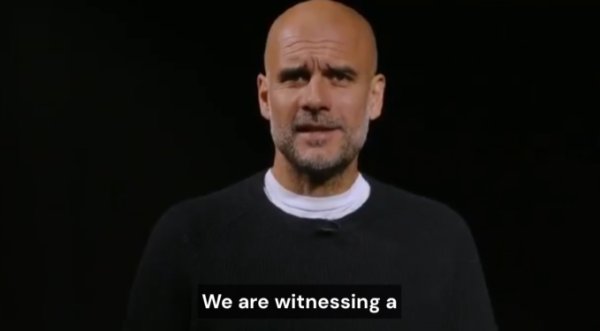 Guardiola supports Palestine: We are witnessing genocide in real time, we will rush to the streets to speak out
