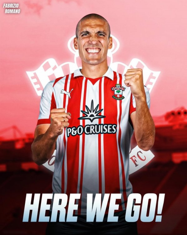 Here we go! Romano: 34-year-old midfielder Romeu returns to Southampton and signs a 1+1 contract